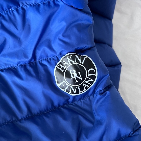 Bakni Finland Women Down Filled Puffer Jacket Full Zip Size XXL - Picture 2 of 16